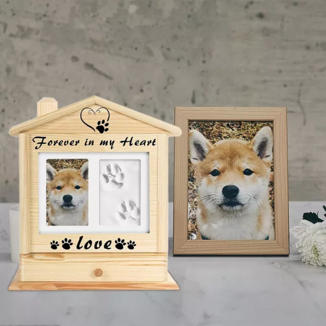 Pet Urns Pet Memorial Ashes Pet Urn Cremation Wooden Casket For Cats Dogs Ashes