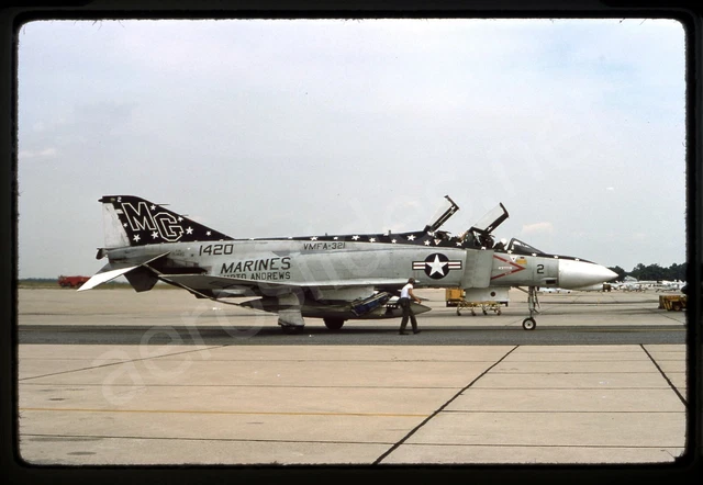 USMC McDonnell Douglas F-4B 151420 Aug 74 Kodachrome Slide/Dia