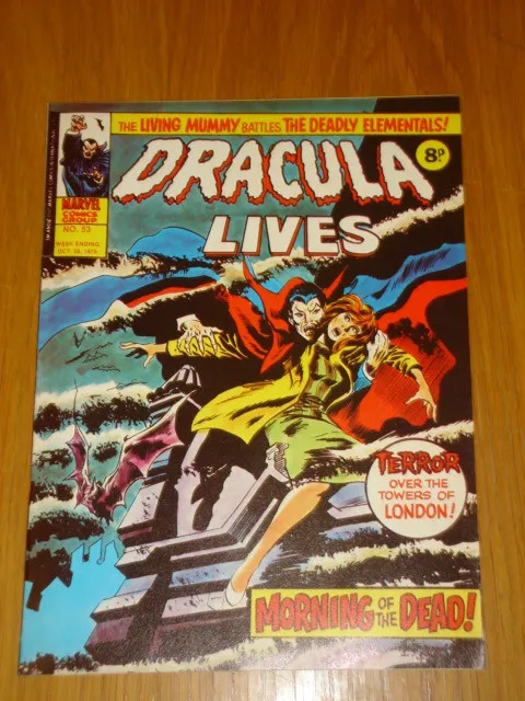 Dracula Lives #53 1975 October 25 British Horror Comic