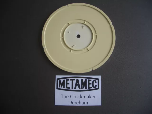 Vintage Metamec Wall Clock Spares - 1970's Back Plate Casing 8" Diameter