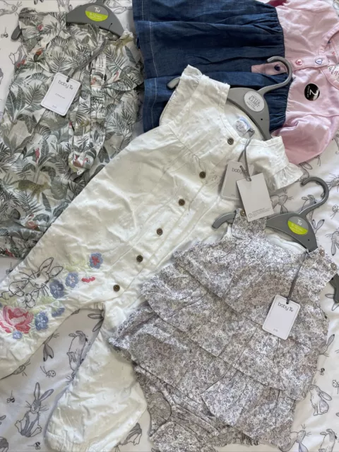 NEU Baby Mädchen Kleidung Konvolut Größe 9-12 Monate Sommer