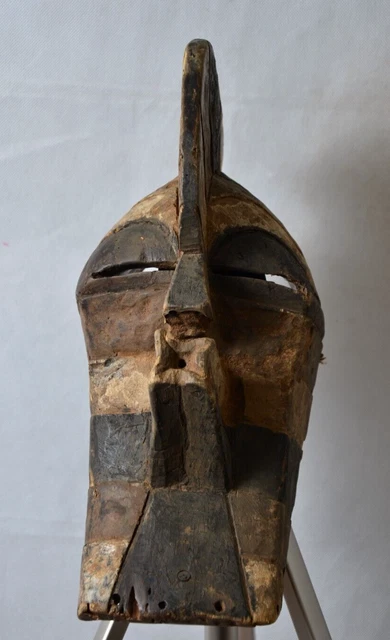 African tribal art, Songye mask  from Democratic Republic of Congo