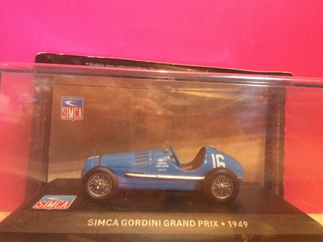 EDICOLA PADELAVI096 Scale 1/43 | SIMCA T8 GORDINI SPIDER N 50 24h LE