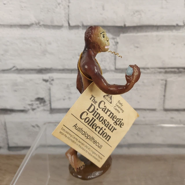 AUSTRALOPITHECUS FIGURE MALE Female Carnegie Tagged Vintage 1988 Safari ...