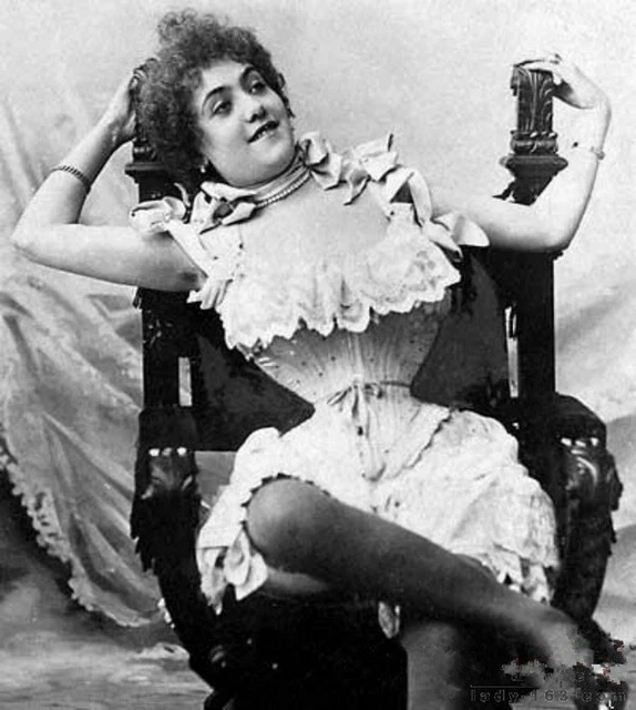 Antique Corset Photo 431b Odd Strange & Bizarre