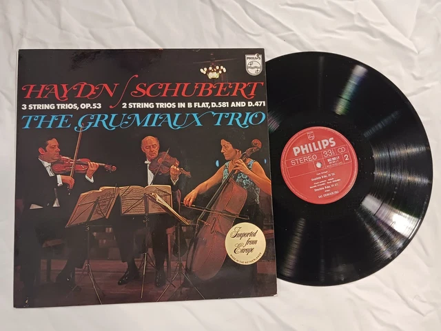Grumiaux Trio / Haydn Schubert / String Trios / Holland Philips