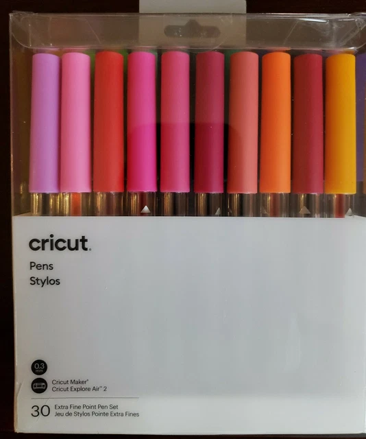 NEW CRICUT ULTIMATE Extra Fine Point Pen Set (30 ct) 2008025 34.90