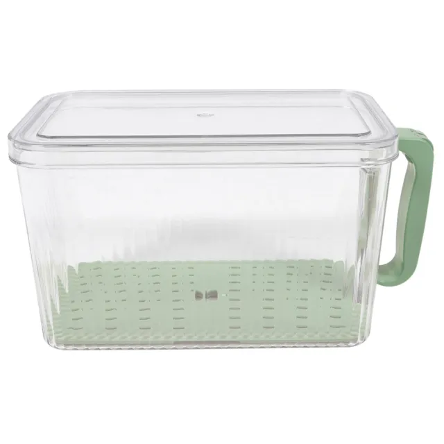 5L (1.32Gal)Glass Jar With Lid Wide Mouth Airtight Plastic Pour