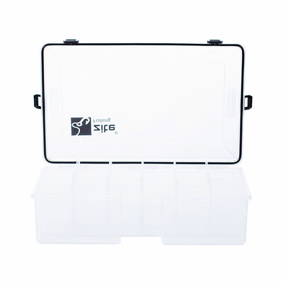 Angel Zubehoer Angelkoffer Kderbox - 10 Fcher, Wasserdicht, ABS (ca.  9,9x6,5x3cm) - Neueste 2019