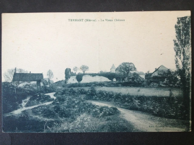 cpa Bourgogne 58 - TERNANT Nièvre Le VIEUX CHATEAU