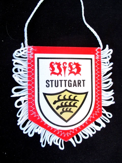 Fanion VFB Stuttgart 1984 - Champion D'Allemagne (Deutscher Fussballmeister) - Vintage