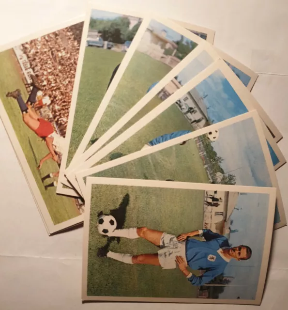4 Stck Bergmann ungeklebte 1966/67 Bundesliga Sammelbilder, Auswahl a. Dutzenden