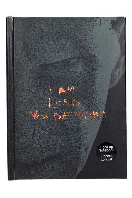 Harry Potter Lord Voldemort Notebook W/Lumière SD Toys