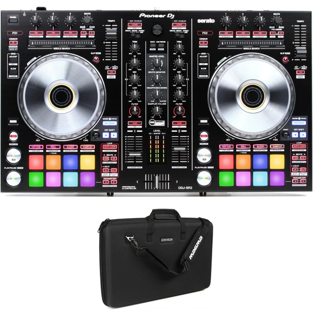 PIONEER DJ DDJSR2 2deck Serato DJ Pro Controller with Magma Carry