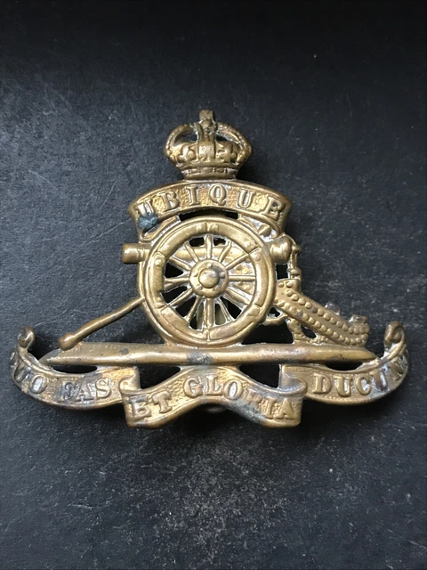 ROYAL ARTILLERY ORIGINAL British Army Cap Badge WW2 £14.00 - PicClick UK