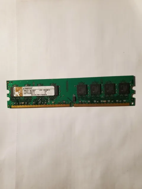 Kingston KTH-XW4300/1G (DDR2-667) DIMM 667 MHz PC2-5300 DDR2 SDRAM Memory
