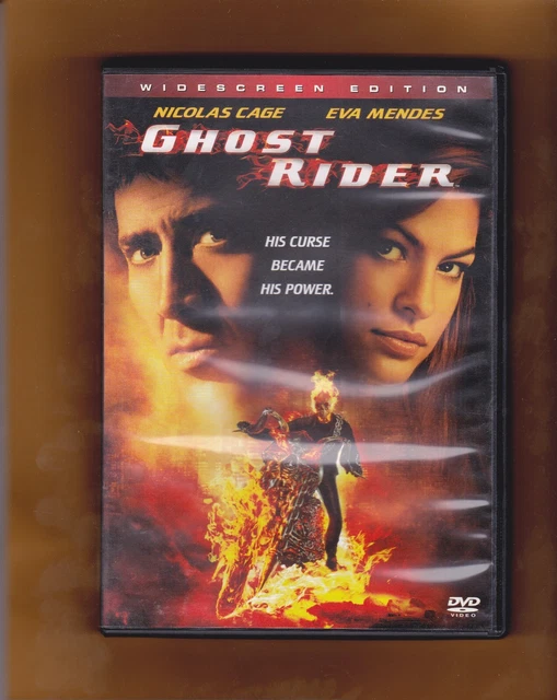 GHOST RIDER (DVD, 2007) Widescreen Dvd Tested / Works Columbia Pictures ...