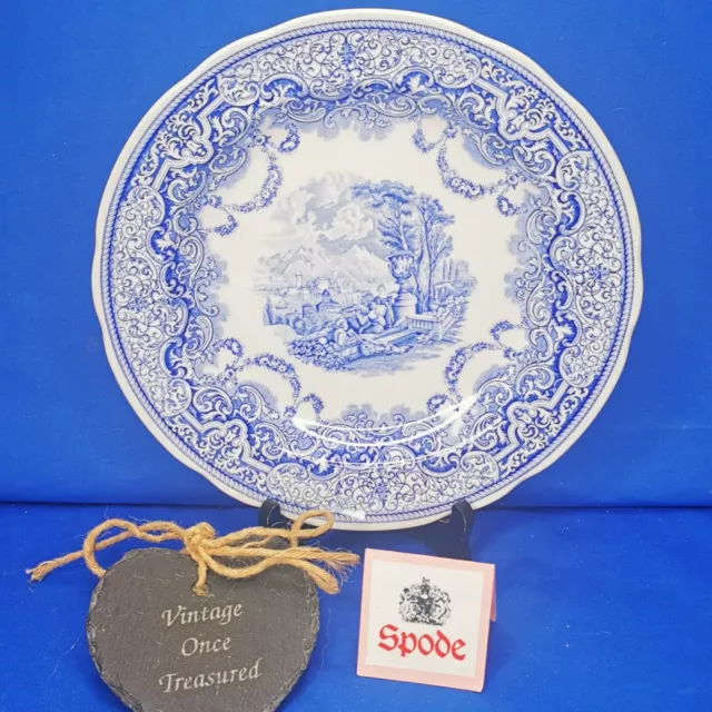 Spode BLUE ROOM COLLECTION * CONTINENTAL VIEWS Large Dinner Plate (10.5") EXC