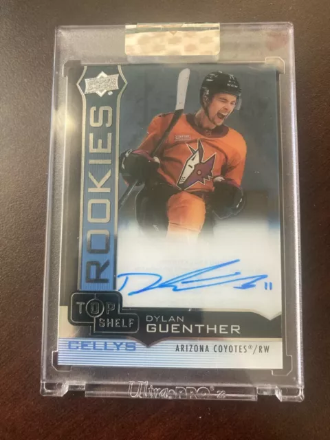 2022-23 Clear Cut Top Shelf Auto Cellys Rookie Dylan Guenther #TS-DG - COYOTES