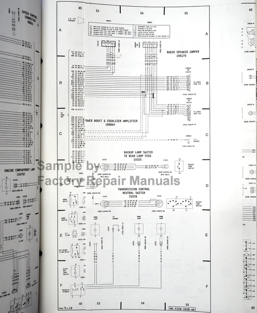 1992 FORD PROBE Electrical Wiring Diagrams Original Schematics £14.81