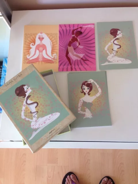 Notecards 17 With Envelopes Kama Sutra Illustrations