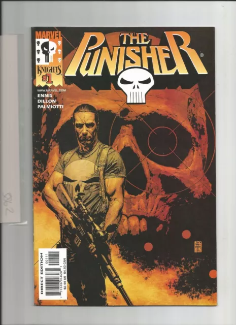 THE PUNISHER #1, Garth Ennis, Marvel Knights, Marvel Comics 4/2000