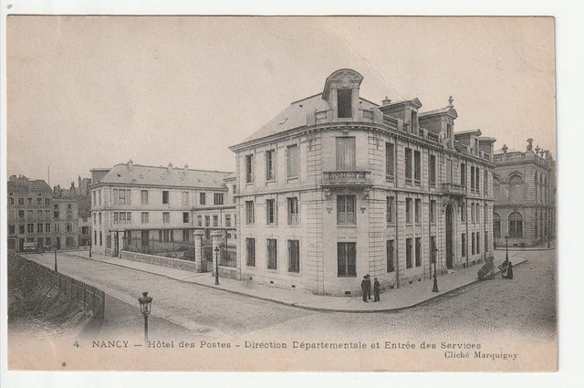 NANCY - Meurthe & Moselle - CPA 54 - l'Hotel des postes