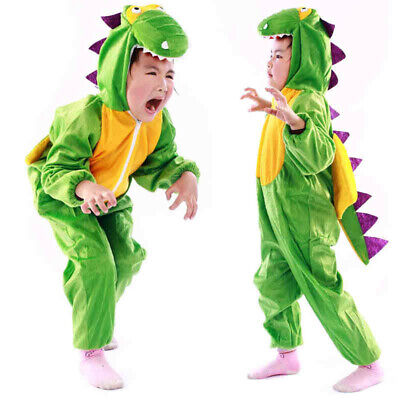 Costume da dinosauro bambini bambine ragazzi libro settimana giorno abito elegante