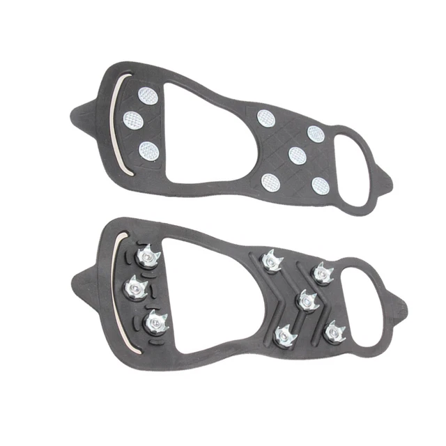 Pinza per scarpe da ghiaccio rivestimento scarpe da arrampicata su ghiaccio blocchi di bloccaggio antiscivolo