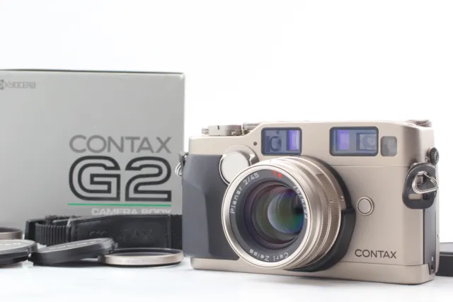 [Near MINT in Box] Contax G2 Rangefinder 35mm Film Camera 45mm f/2 From JAPAN