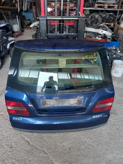 2 Molle A Gas Per Cofano Posteriore / Portellone Per Fiat Stilo 3 Porte (2001-2007) - Pistoncini Di Sollevamento Baule, Ricambi Originali - 2