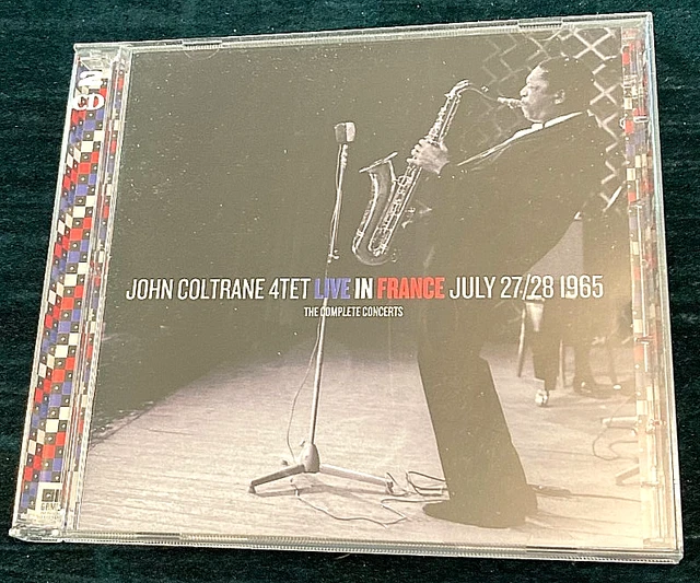 JOHN COLTRANE 4TET Live in France July 27/28 1965 2x CD rare