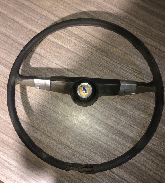 1949 1950 1951 1952 Chevrolet Steering Wheel Original Horn Button Vintage LOOK
