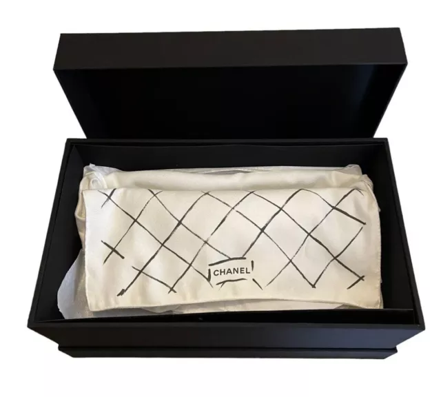 CHANEL GIFT SET Empty Purse Shoe Box With Magnetic Drawer, Dust Bag Care  14x8x6” £128.51 - PicClick UK