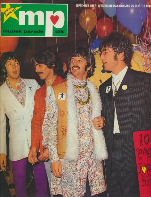 Die Beatles - Muziek Parade Ausgabe 126 - September 1967 [Holland] - Magazin