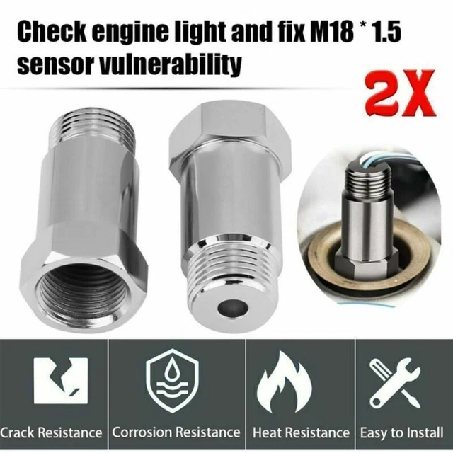 Lambdasonde Lambda O2 Spacer Sensor M18 * 1.5 O2 Simulator Eliminator