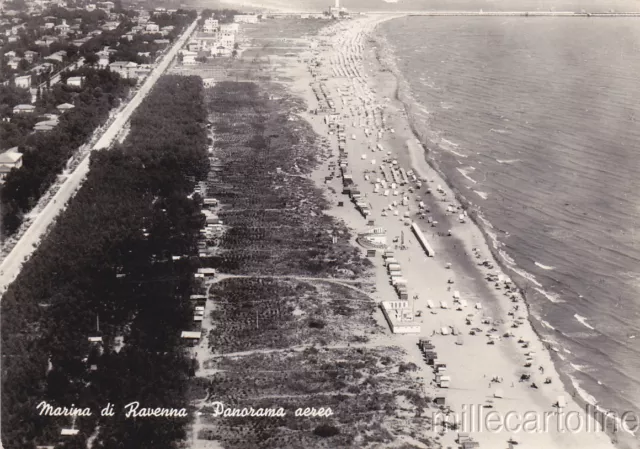 * MARINA DI RAVENNA - Panorama aereo 1959