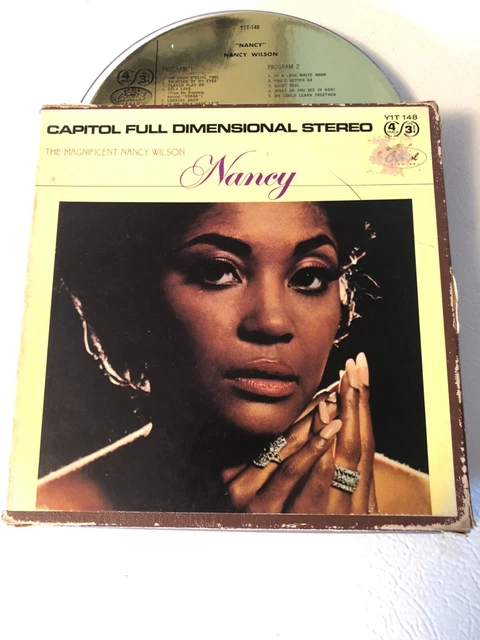 The Magnificent Nancy Wilson - 7" Reel to Reel Tape - 3 3/4 ips