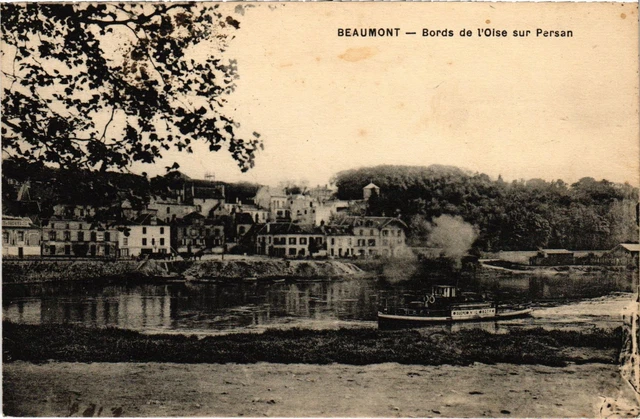 CPA Beaumont s Oise Bords de l'Oise sur Persian FRANCE (1309458)