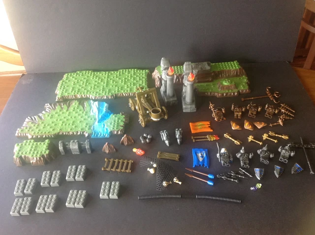 Gros Lot De Figurines Megabloks Dragons (Krystal Wars) Et Pirates - Occasion