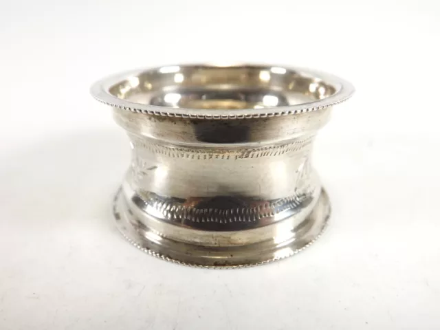 Antique Silver Napkin Ring Hallmarked Birmingham 1918 Ref 2082/13