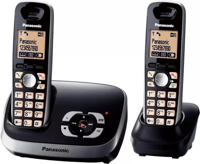 Téléphone fixe sans fil Duo - KX-TGC422FRW - Blanc PANASONIC : le