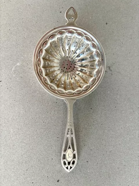 Frank M Whiting and Co Sterling Silver Tea Strainer #6284