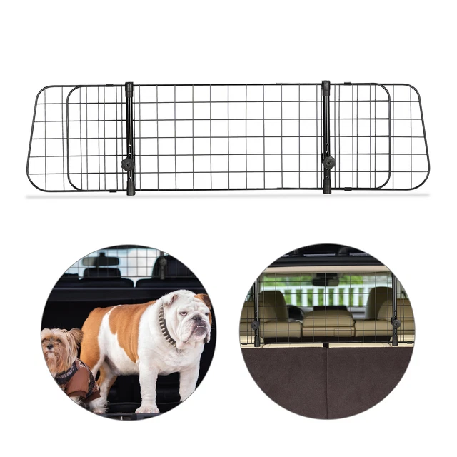 Fellgefährten Hunde-Trenngitter Auto - Stabiles Kofferraumgitter Für Sichere Fahrten