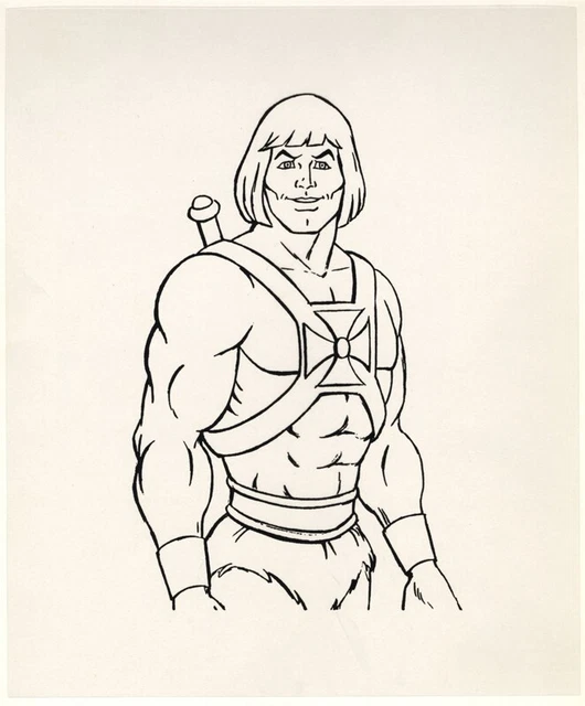 HE-MAN/SHE-RA MASTERS OF the Universe UNPAINTED HE-MAN cel EUR 58,38 ...