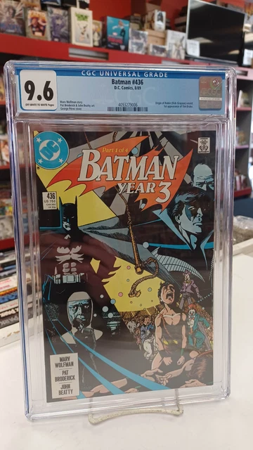 BATMAN #436 (DC Comics, 1989) CGC Graded 9.6 ~ TIMOTHY DRAKE ROBIN