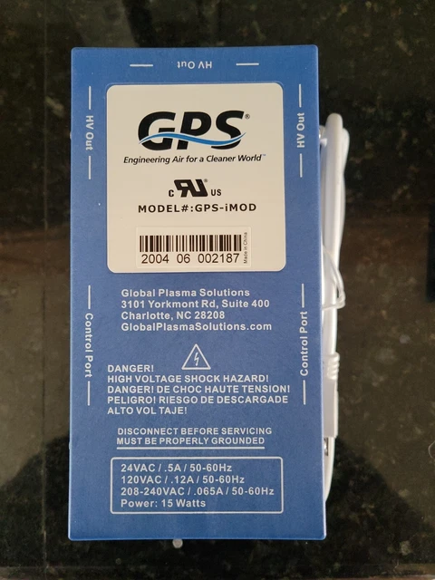 NEW GPS-iMod Power Supply For Modular Needlepoint Bipolar Ionization System NBPI