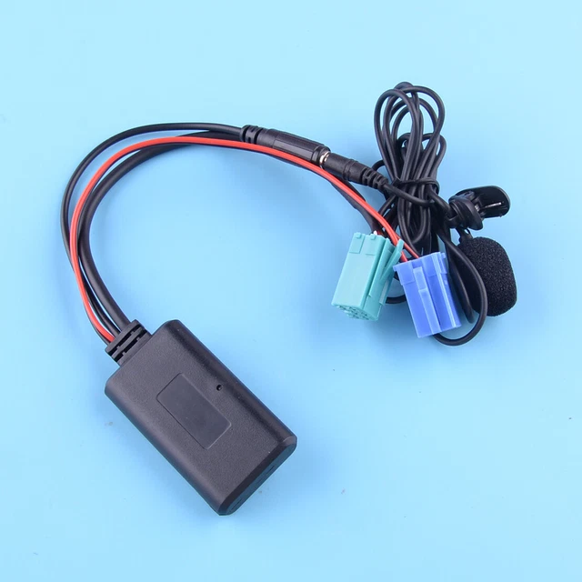 1pcs Bluetooth 5.0 Aux Cable Stereo Audio Adapter fit for Renault 2005-2011 Ze