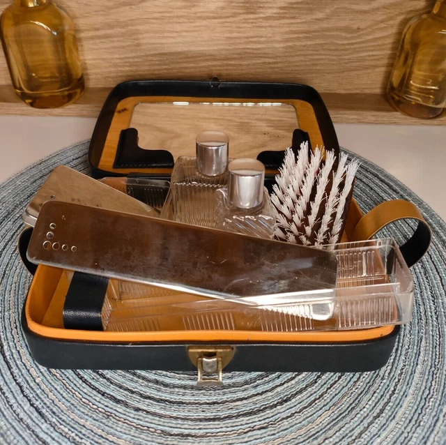 Nécessaire De Voyage à Couture Samsonite En Cuir - Trousse De Couture, Neuf
