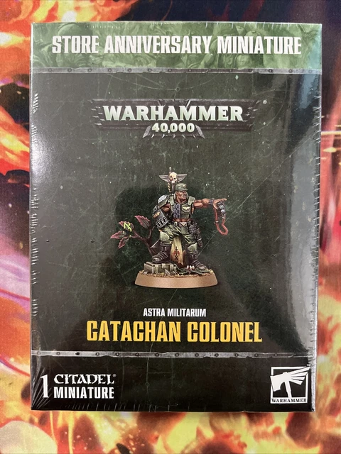 Warhammer 40k – Colonel Catachan édition Limitée, Miniature Non Peinte à Assembler